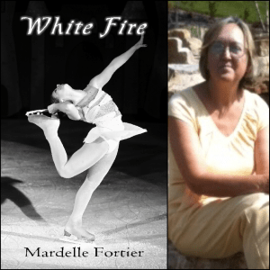 White Fire for Olympic Skaters by Mardelle Fortier