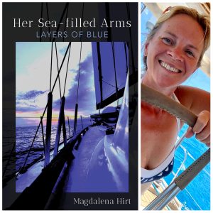 Her Sea-filled Arms: Layers of Blue by Magdalena Hirt