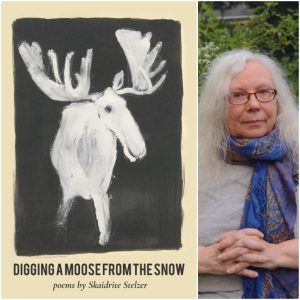 Digging A Moose from the Snow by Skaidrite Stelzer