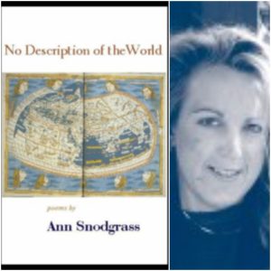 No Discription of the World by Ann Snodgrass